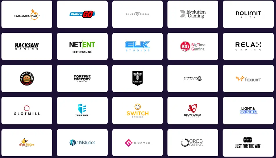 spinbooster casino providers